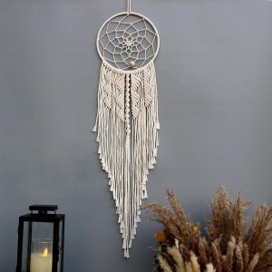 Macrame Dream Catcher Nordic Wall Tapestry Ramadan Decoration Home Room Decoration Bohemian Wall Hanging Decoration
