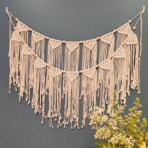 Macrame Handmade Tapestry for Home Wall Hanging Flag Tapestries Bohemian Decor Tapestries Living Room Bedroom Room Decoration