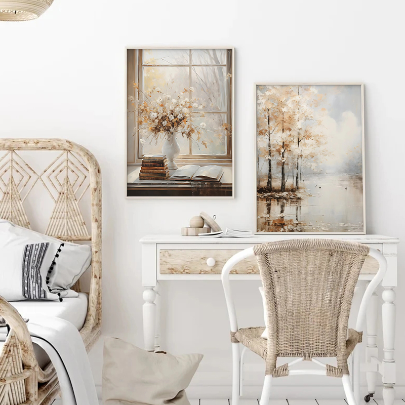 Retro Autumn Landscape Flower Pumpkin Garden Ghost Trees Posters and Canvas Printing Wall Art Picture for Kids Room Home Decor Retro Autumn Landscape Flower Pumpkin Garden Ghost Trees Posters and Canvas Printing Wall Art Picture for Kids Room Home Decor
