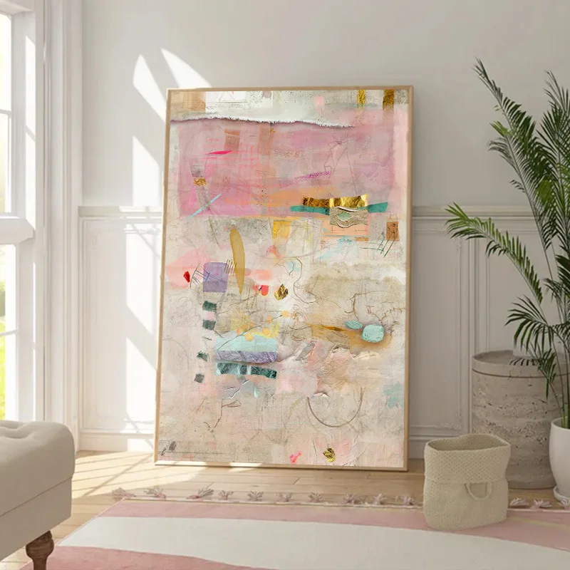 Boho Light Art Aesthetic Poster Abstract Landscape Gallery Wall Canvas Painting Bedroom Living Room Decorative Wall Art Boho Light Art Aesthetic Poster Abstract Landscape Gallery Wall Canvas Painting Bedroom Living Room Decorative Wall Art