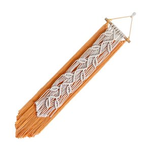 Macrame Wall Woven Bedroom Boho Tapestry Macrame Art Wall Elegant Wall Decor For Bedroom Bohemian Woven Yarn Tassel Tapestry